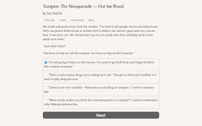 Vampire The Masquerade Out For Blood Game Screenshot 2
