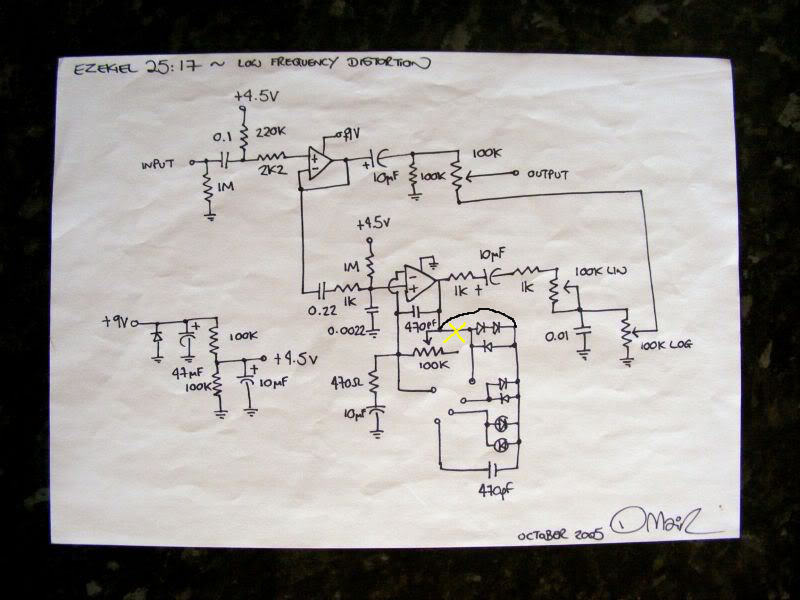 D*A*M Ezekiel 2517 Bass Distortion La Révolution Deux