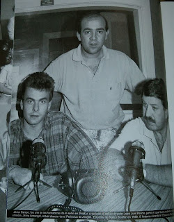 Javier Campo, José Luis Paricio y Jaime Armengol.