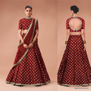 silk lehenga