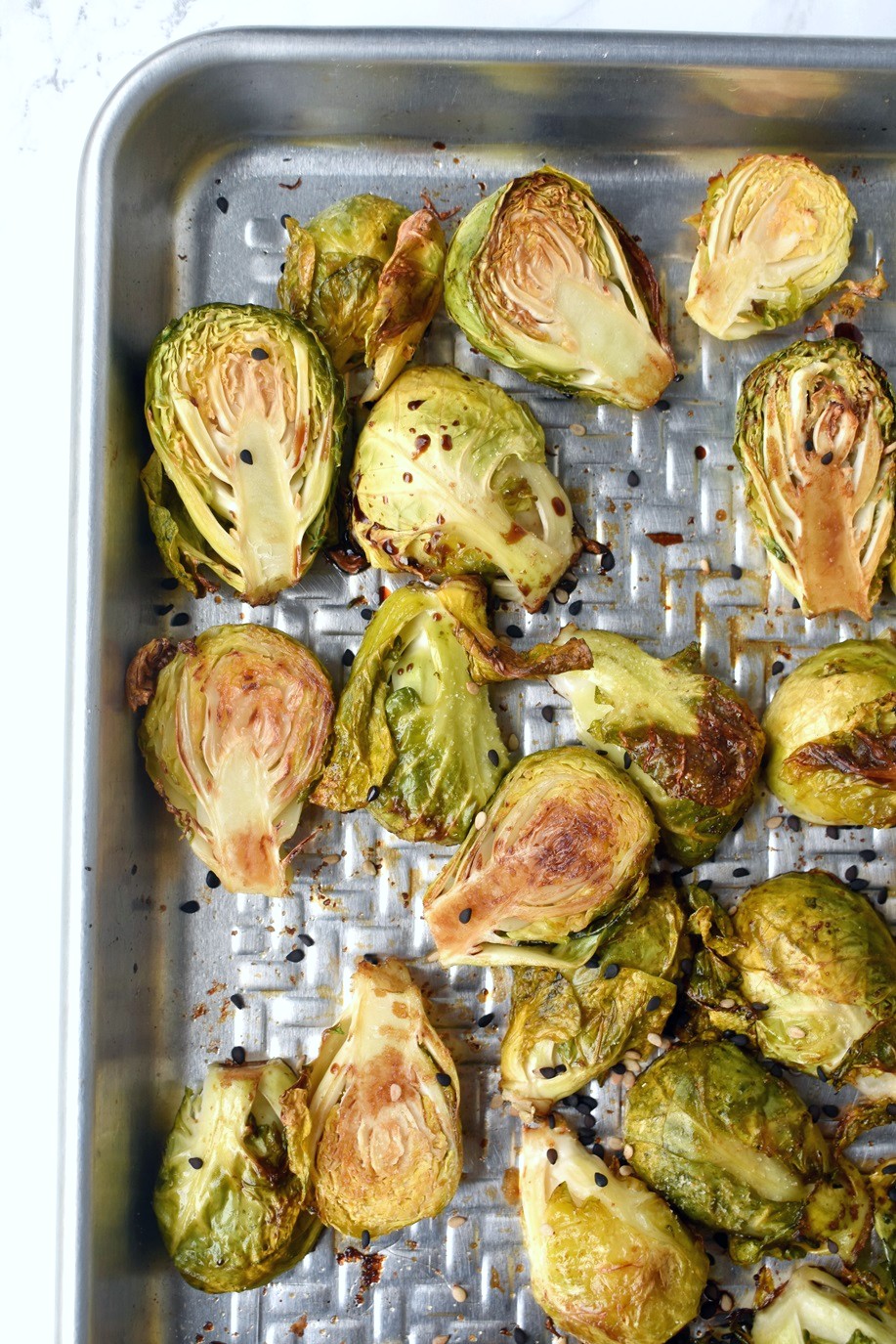 Asian Roasted Brussels Sprouts The Nutritionist Reviews