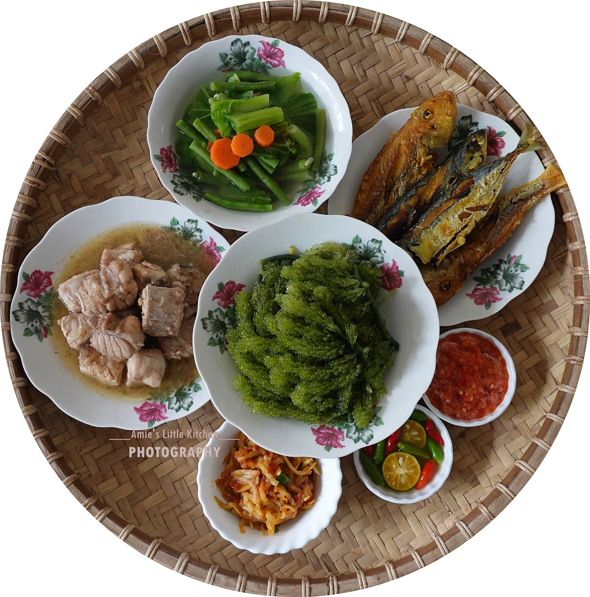 Latok @ Rumpai Laut & Ikan Layar Masak Lada Putih - Amie's Little Kitchen