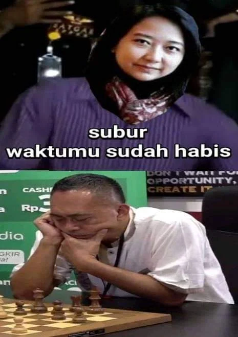 meme lucu Pak Dadang Dewa Kipas vs WGM Irene Sukandar 05