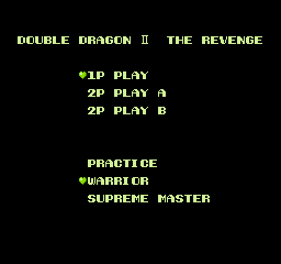 Double Dragon II: The Revenge (1988)