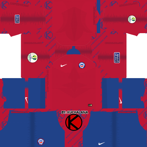 Chile 2019 America Kit - Dream League Soccer Kits - Kuchalana