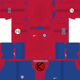 Chile 2019 Copa America Kit -  Dream League Soccer Kits