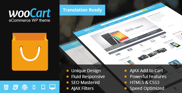 Woocart – Premium Ecommerce WordPress Theme