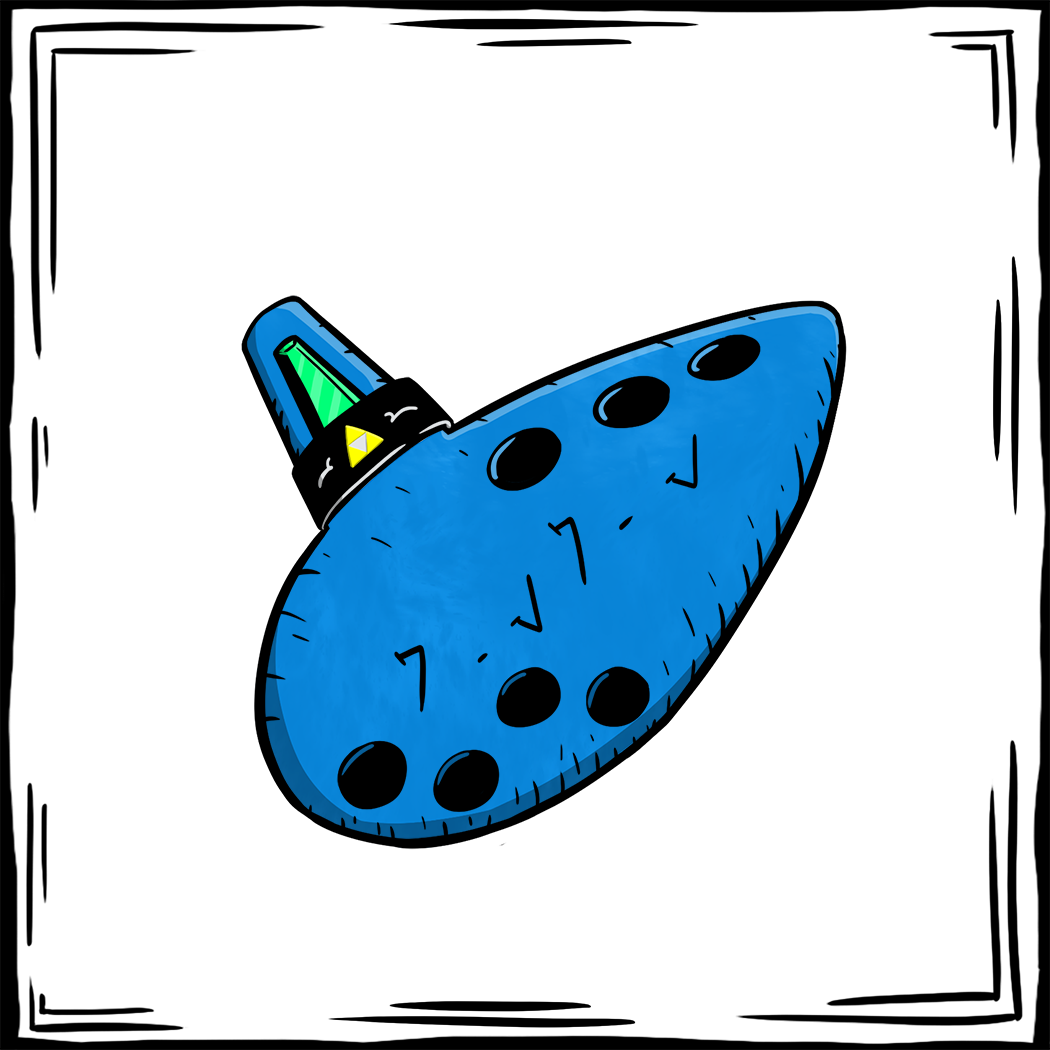 The Speaking Squid Cards The complete set of items from Ocarina of Time.