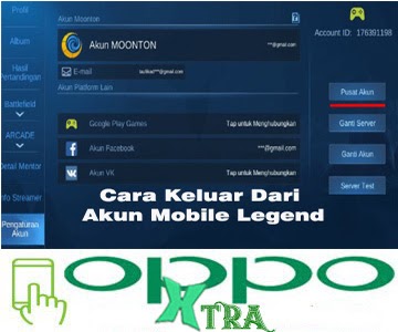 Cara Keluar Dari Akun Mobile Legend
