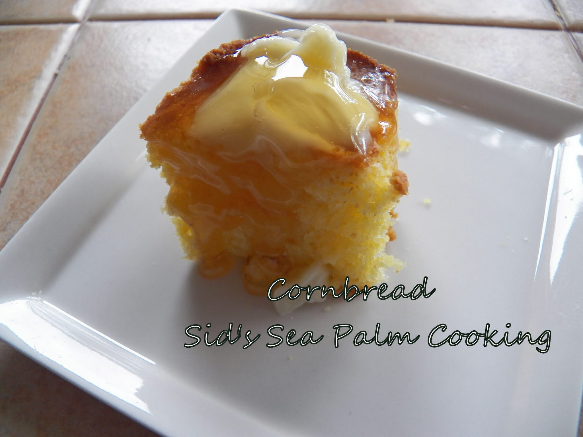 Cornbread in the Toaster Oven Sid's Sea Palm Cooking