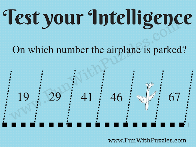 19, 29, 41, 46, ?, 67 Test your Intelligence