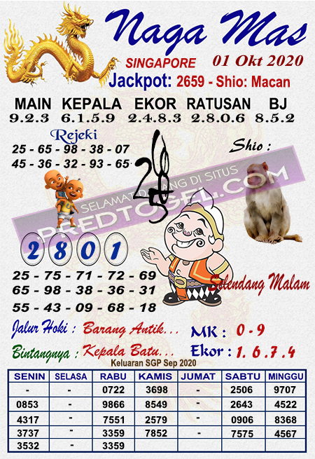 Pred Sgp 45 Kamis 01 Oktober 2020 Pred Togel Singapore 45 Hari Ini