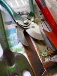 Click on the photo of gardening tools to e-mail me