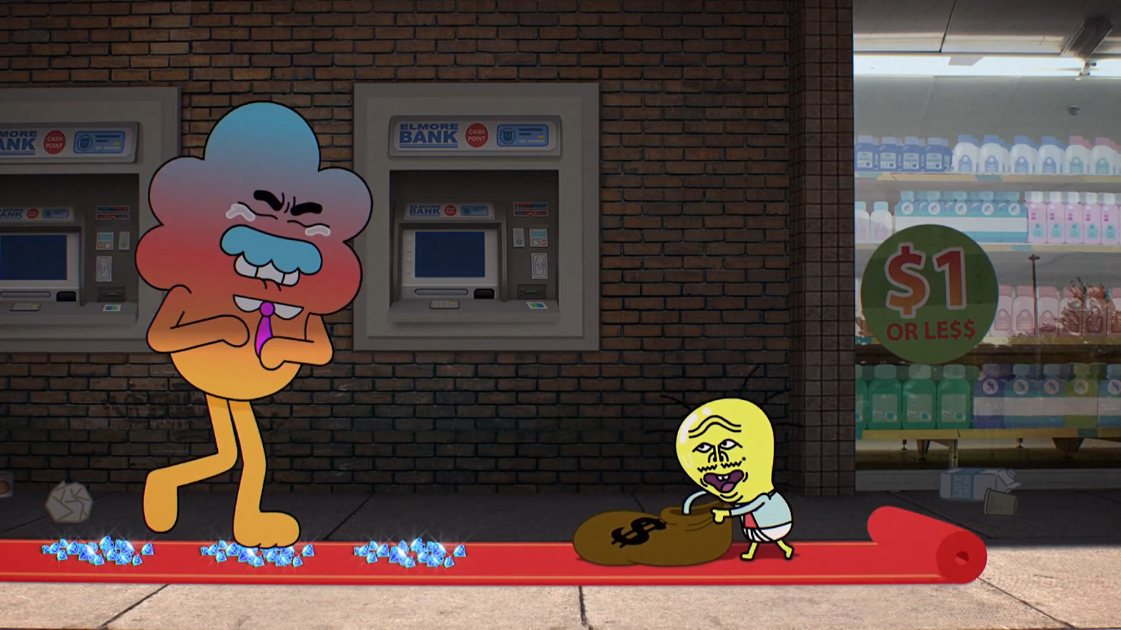 Darwin Rescue, The Amazing World of Gumball games