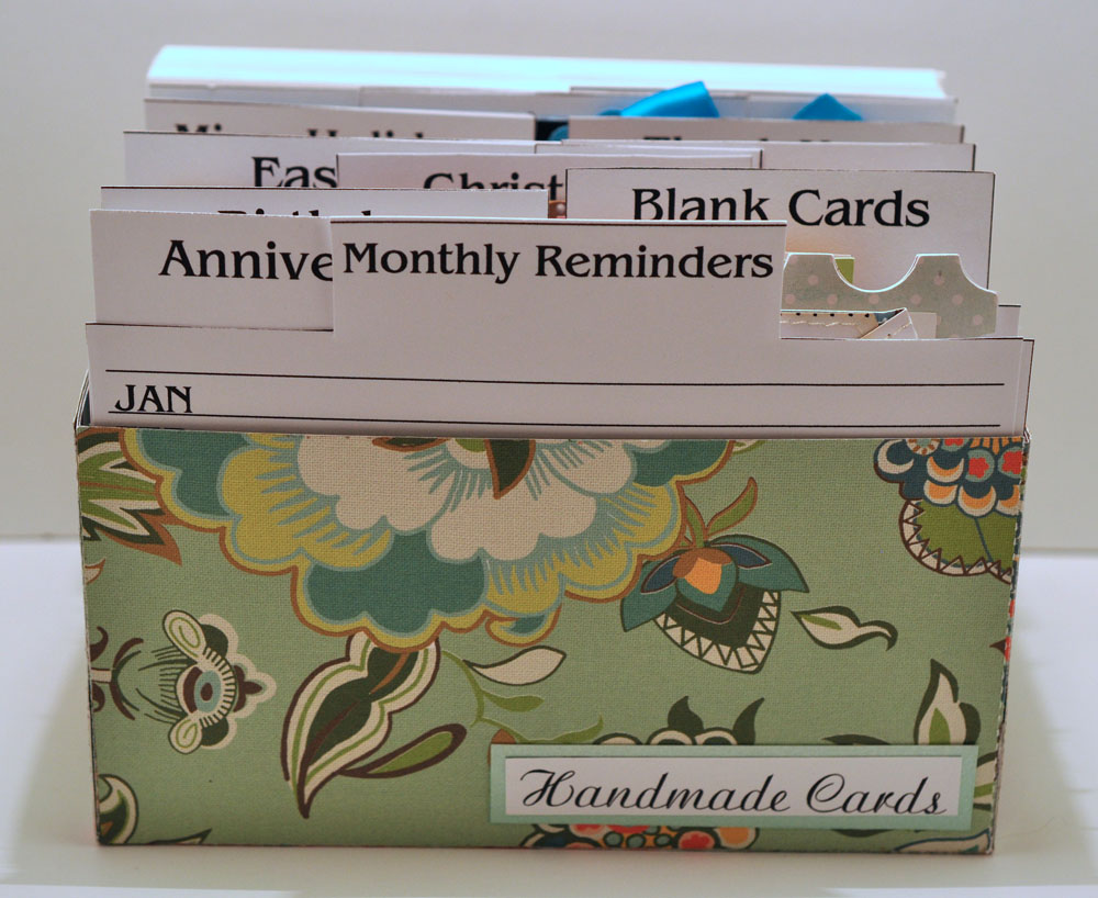 Note Card Monthly Box Hand to Paper: July 2013