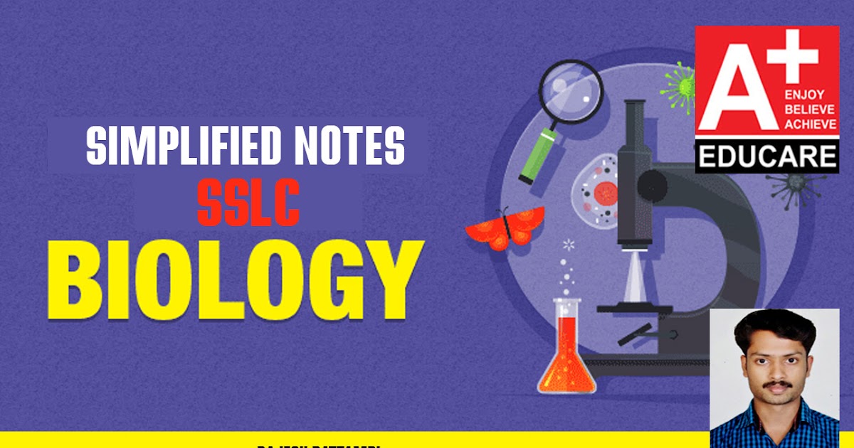 Aplus Blog SSLCBIOLOGYALL CHAPTERSIMPLIFIED NOTES [MM &EM]