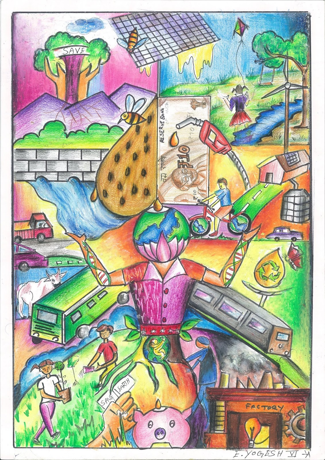 Aggregate 145+ fire safety poster drawing competition