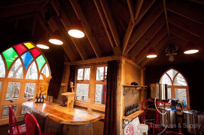 If It's Hip, It's Here (Archives): It's a Treehouse. It's a Brewery. It