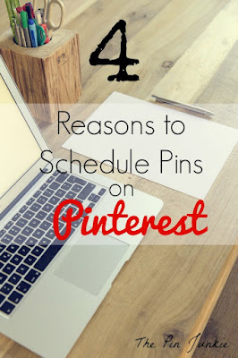 why you should schedule pins on Pinterest