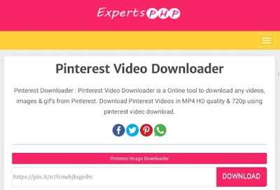 Download Video Pinterest Tanpa Aplikasi - 1