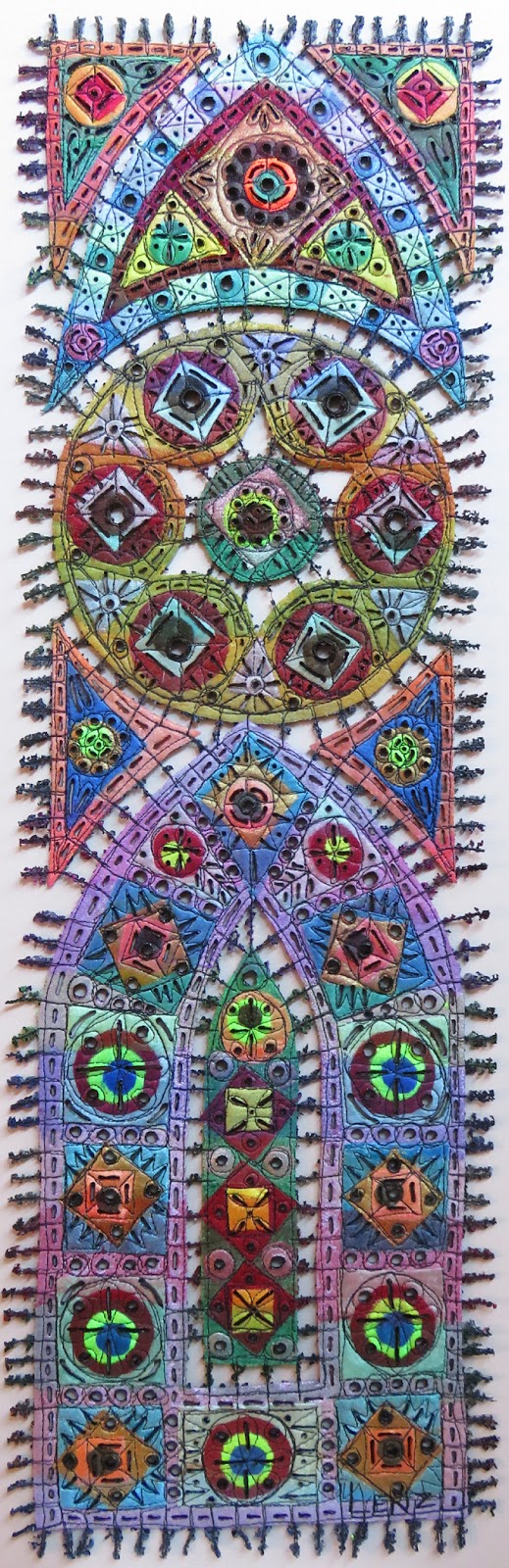 Art In Stitches: Roman Numerals