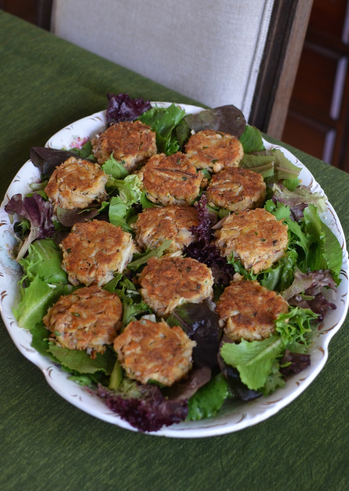 Playing with Flour Crab cakes