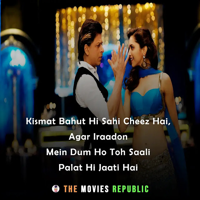 happy new year movie dialogues, happy new year movie quotes, happy new year movie shayari, happy new year movie status, happy new year movie captions