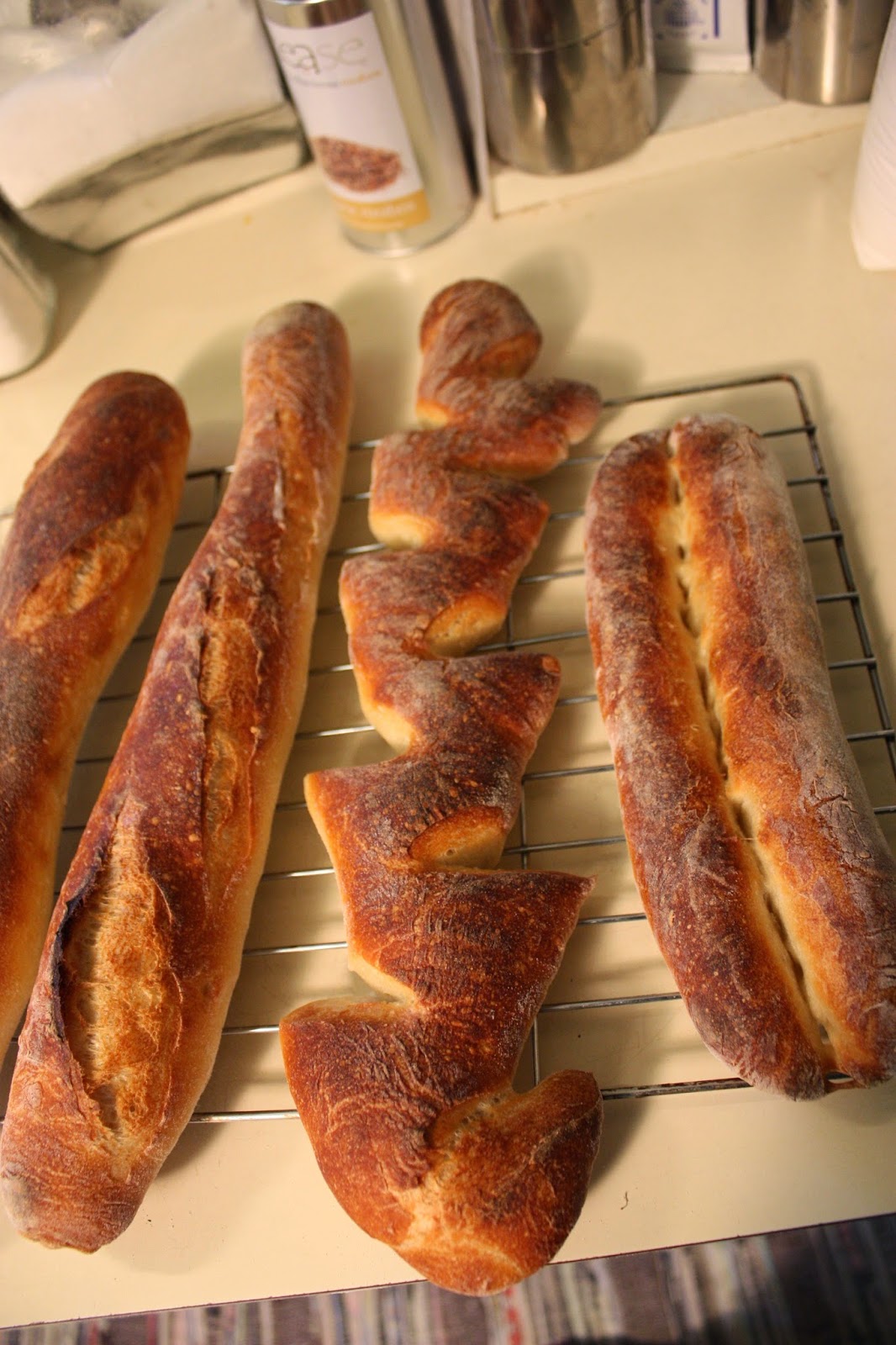 Kathleen's Baking Adventures MixedStarter Bread TWD Baking with Julia