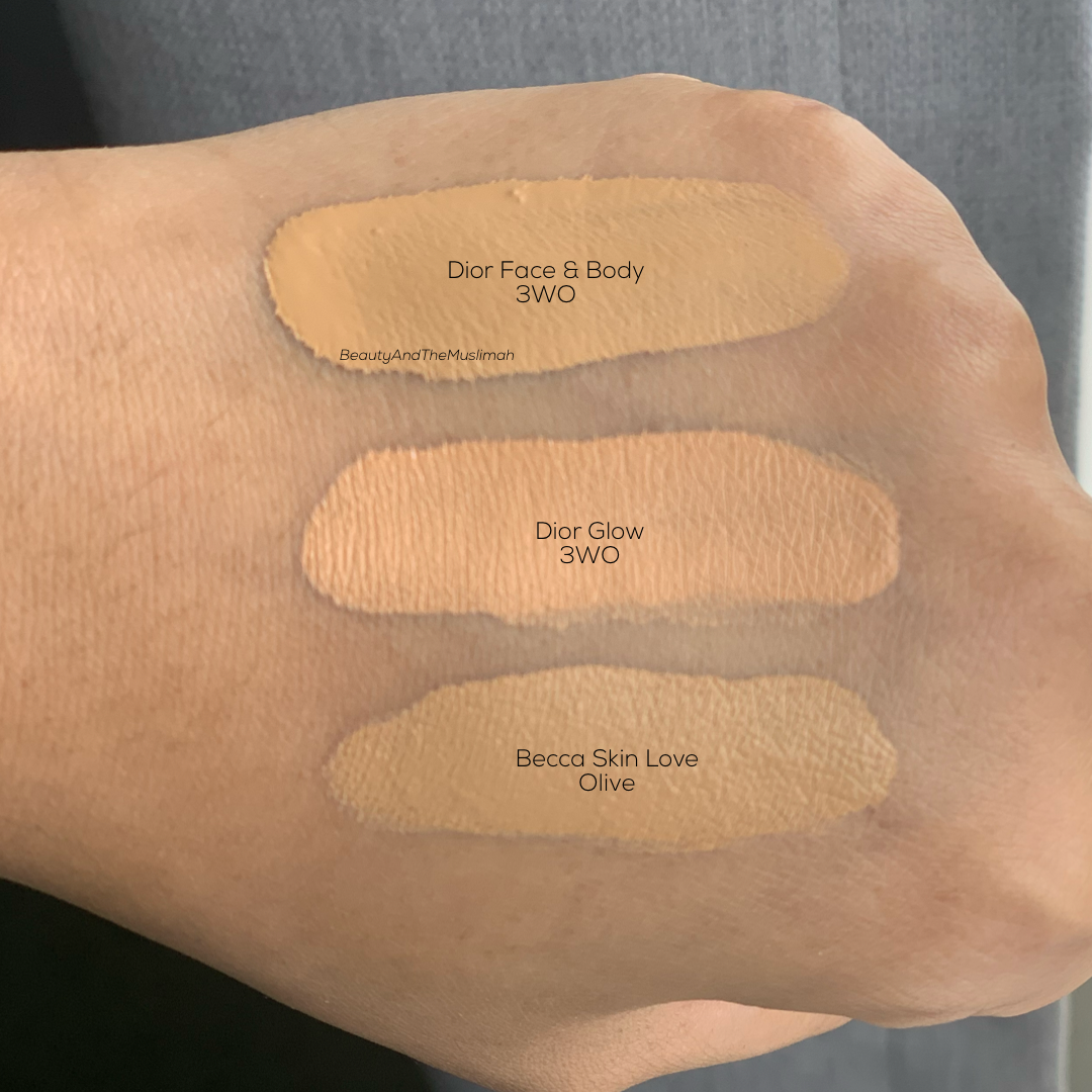 dior face and body foundation 3wo