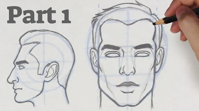 How to draw a cartoon character