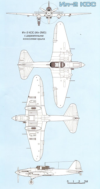 характеристики штурмовиков семейства Ил-2 КСС
