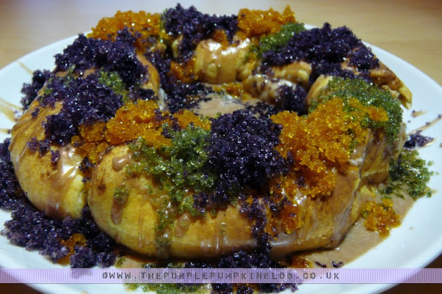 Mardi Gras King Cake | The Purple Pumpkin Blog