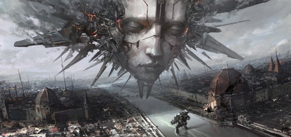 Su Jian artstation arte ilustrações ficção científica fantasia sombria