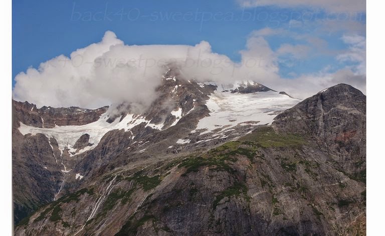 Clouds descending on the mountain Photo by Trisha Field