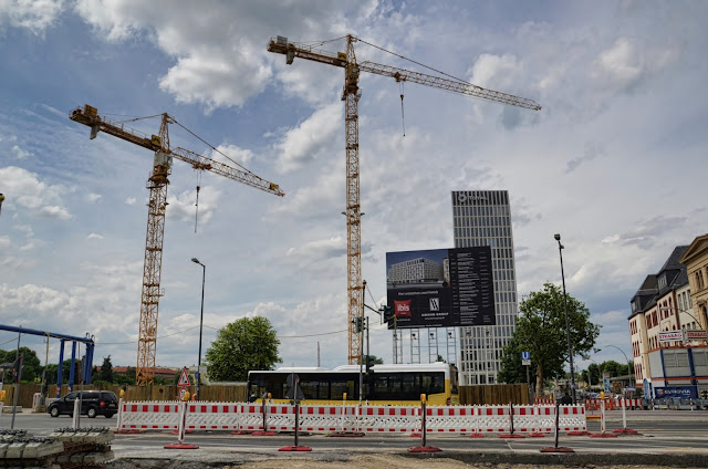Baustelle Ibis Hotel und Hotel Amano, Invalidenstraße, gegenüber Hauptbahnhof, 15.06.2013