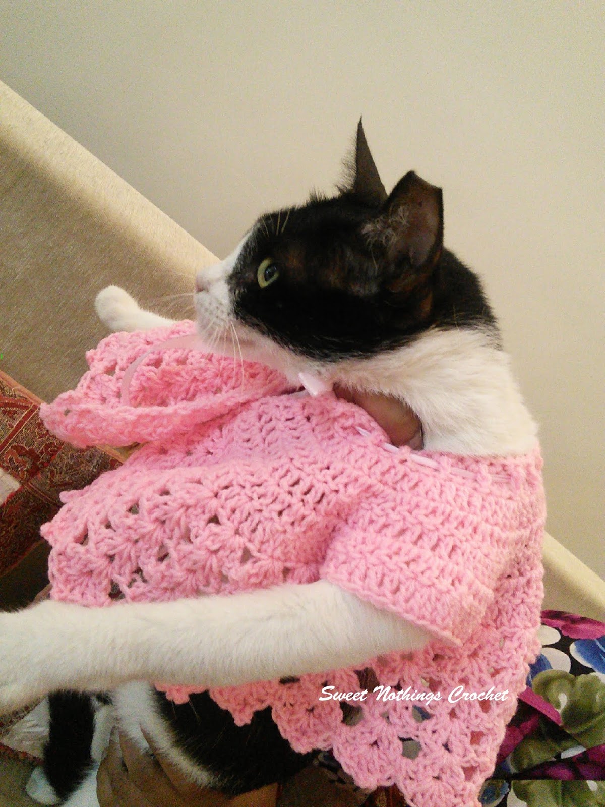 Sweet Nothings Crochet KITTY CAT JACKET