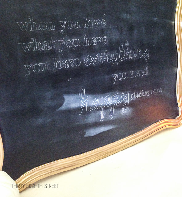 Easy DIY Chalkboard Sign Tutorial Thirty Eighth Street