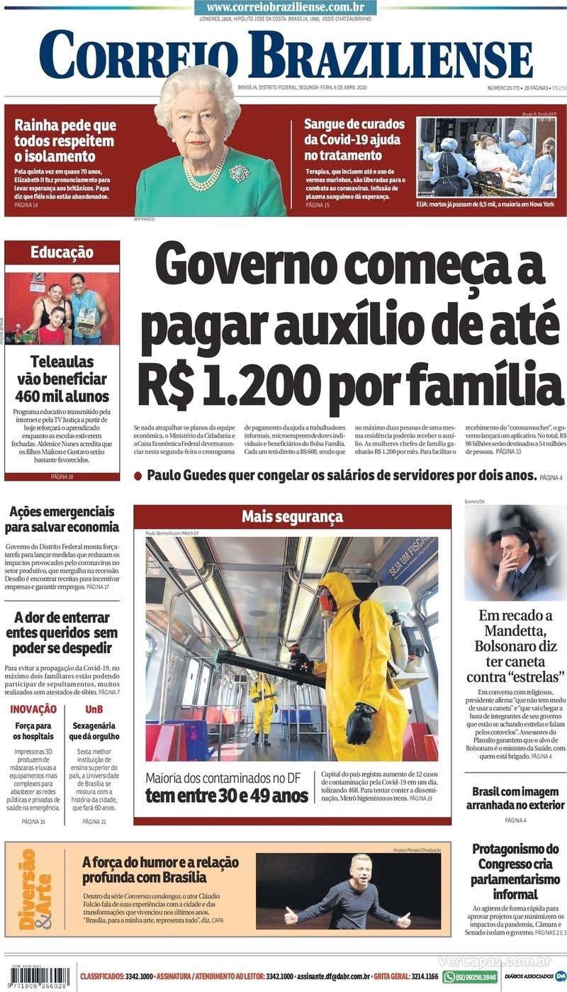 Ciências e Educação. Principais notícias de alguns jornais