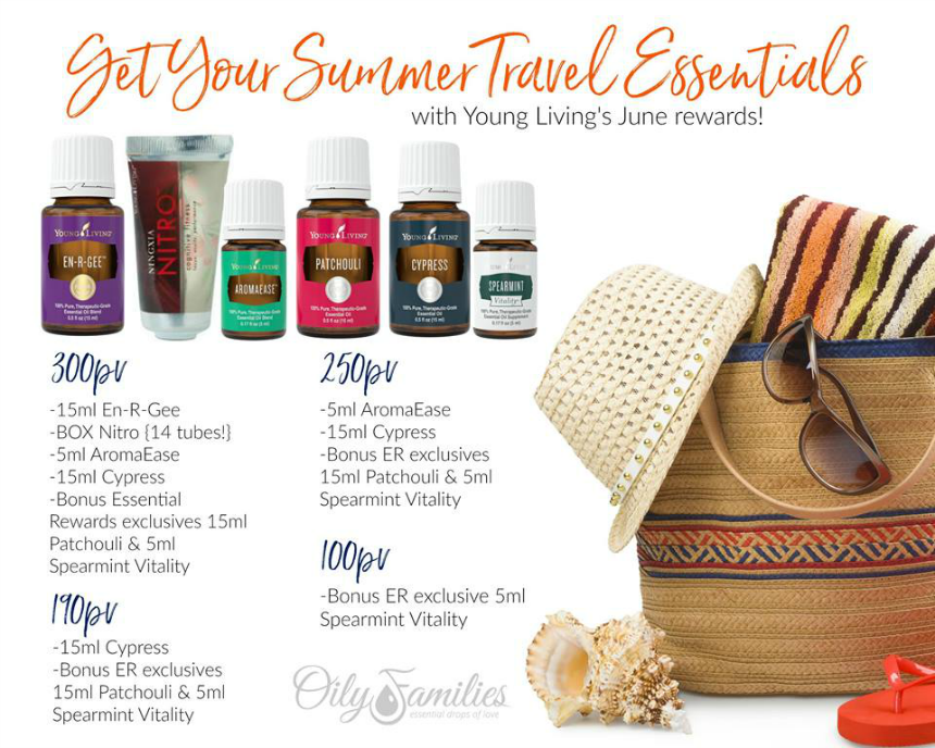 Smile for no reason The Young Living June Promotions Are All About Travel