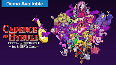 Cadence Of Hyrule Crypt Of The Necrodancer Featuring The Legend Of Zelda Game Logo