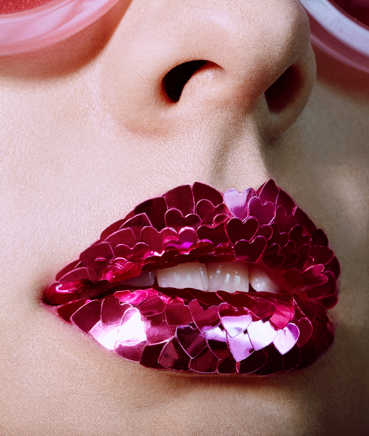 Vogue Beauty Love shoot July 2015 with model Paulina Klimek by Jamie Nelson