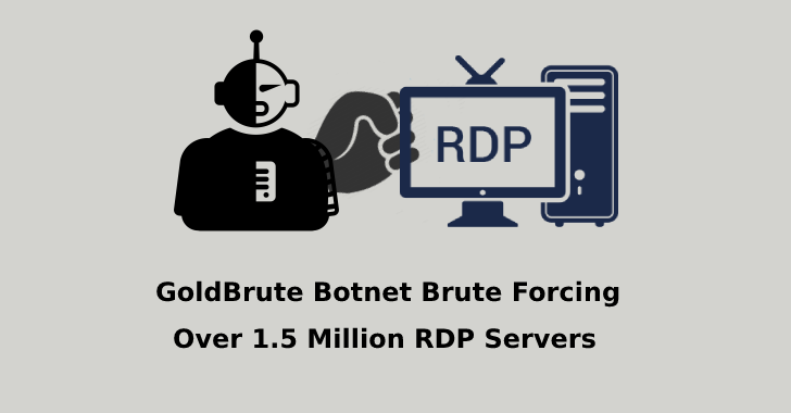 GoldBrute Botnet Trying to Hack more than 1.5 Million RDP Servers Exposed to Internet
