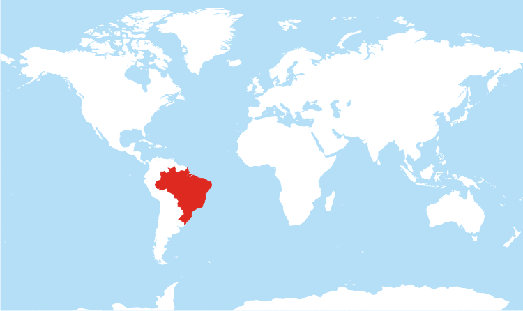 مساحة البرازيل