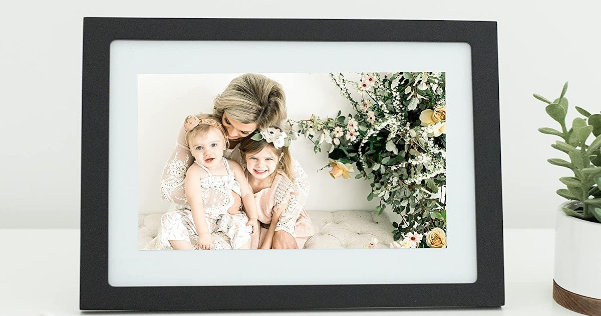 Skylight Frame 10 inch WiFi Digital Picture Frame, Email Photos from