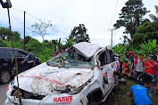 Kecelakaan Tunggal di Jalan Saribudolok, Renggut Nyawa Direktur Keuangan Efarina Etaham Group