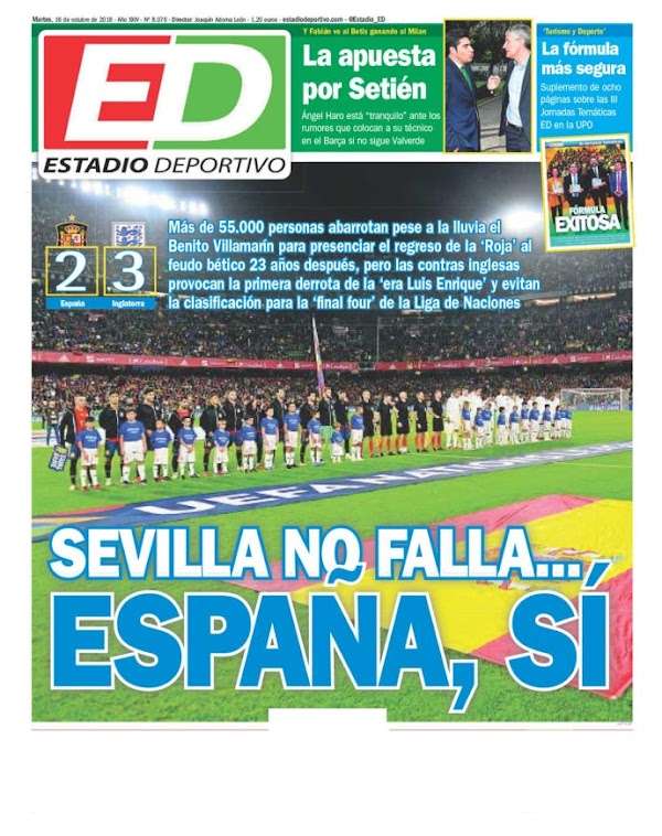 Betis, Estadio Deportivo: "La apuesta por Setién"