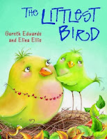 http://www.amazon.co.uk/Littlest-Bird-Gareth-Edwards/dp/1848123337/ref=sr_1_1?s=books&ie=UTF8&qid=1383142790&sr=1-1&keywords=littlest+bird+edwards
