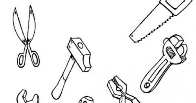 mewarnai gambar alat guru warna baru