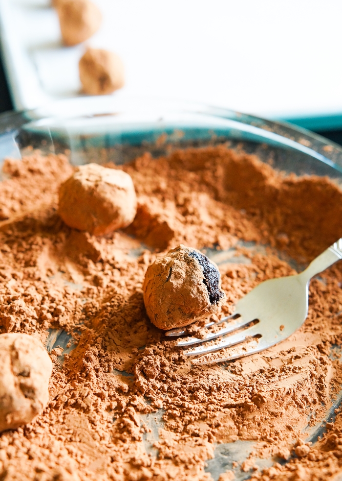 brownie truffles, 3 ways | bakeat350.net for The Pioneer Woman Food & Friends