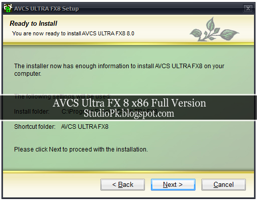 AVCS Ultra FX 8 x86 Full Version Download AVCS Ultra FX 8 x86 Full Version Download